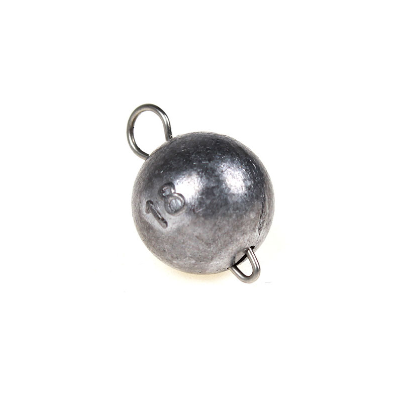 Fishing Lure Accessories - 10 szt. Wkładki ołowiane Cheburashka, okrągłe