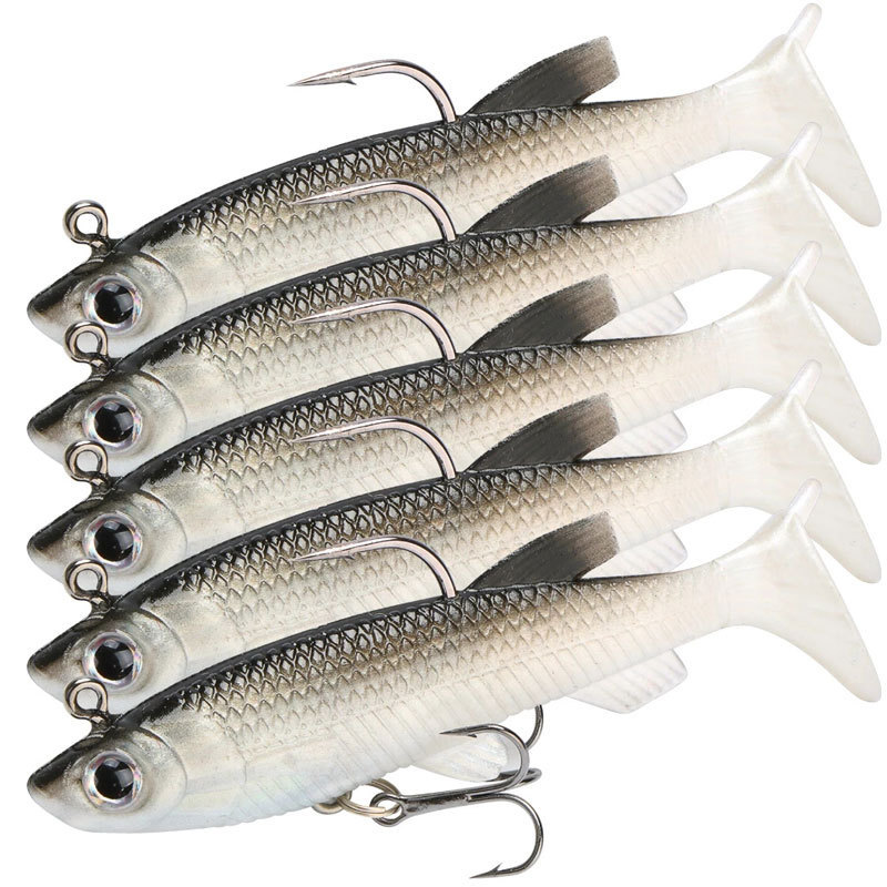 Fishing Lure Making Kit - Zestaw 8 szt. przynęt wędkarskich, miękkie