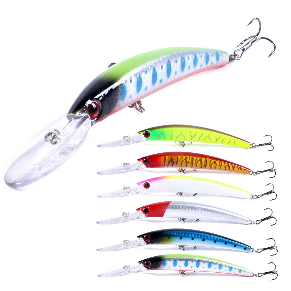 Fishing Lure Crankbait - 1 sztuk 15cm 15g głębokie nurkowanie