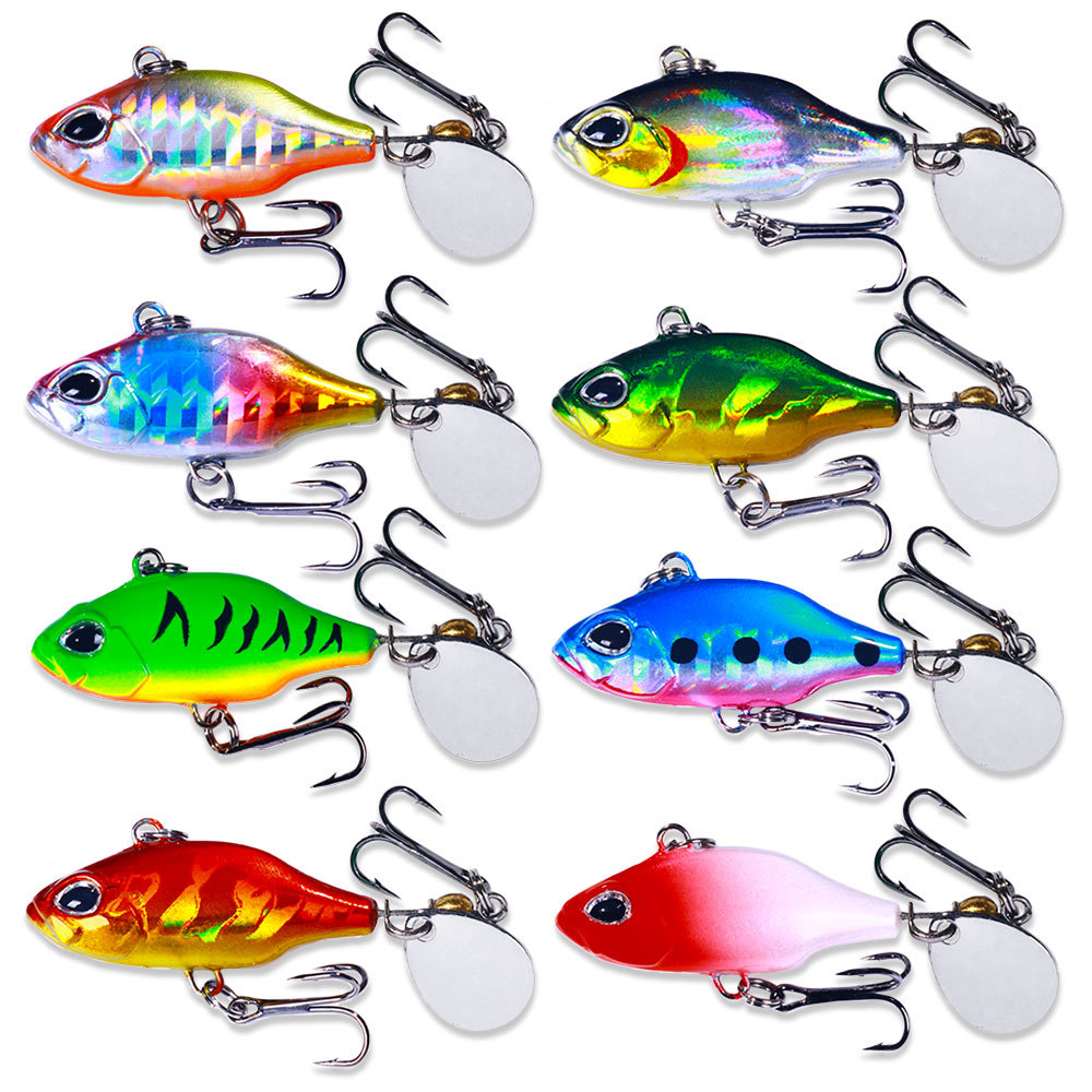 Fishing Lure Spinnerbait - 1 sztuk obracanie VIB wibracji przynęty