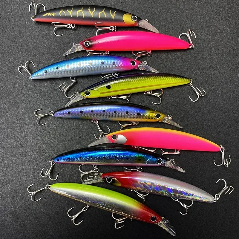 Fishing Lure Spinnerbait - Pływające przynęty wędkarskie Minnow 110MM 20g