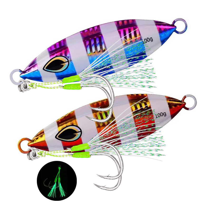 Fishing Lure Spoon - 1 szt. Wysokiej jakości metalowa przynęta