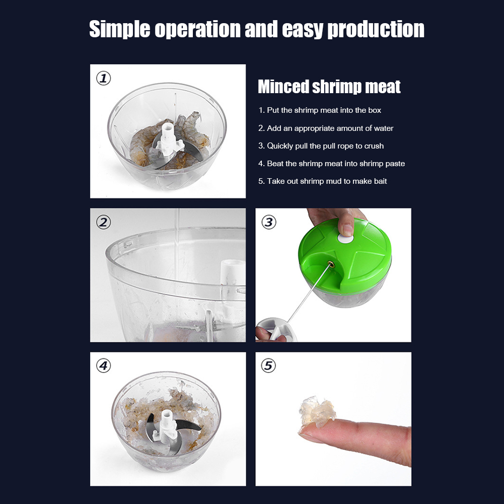 Przenośny ręczny młynek do mie – Fishing Lure Kit recenzja i cena