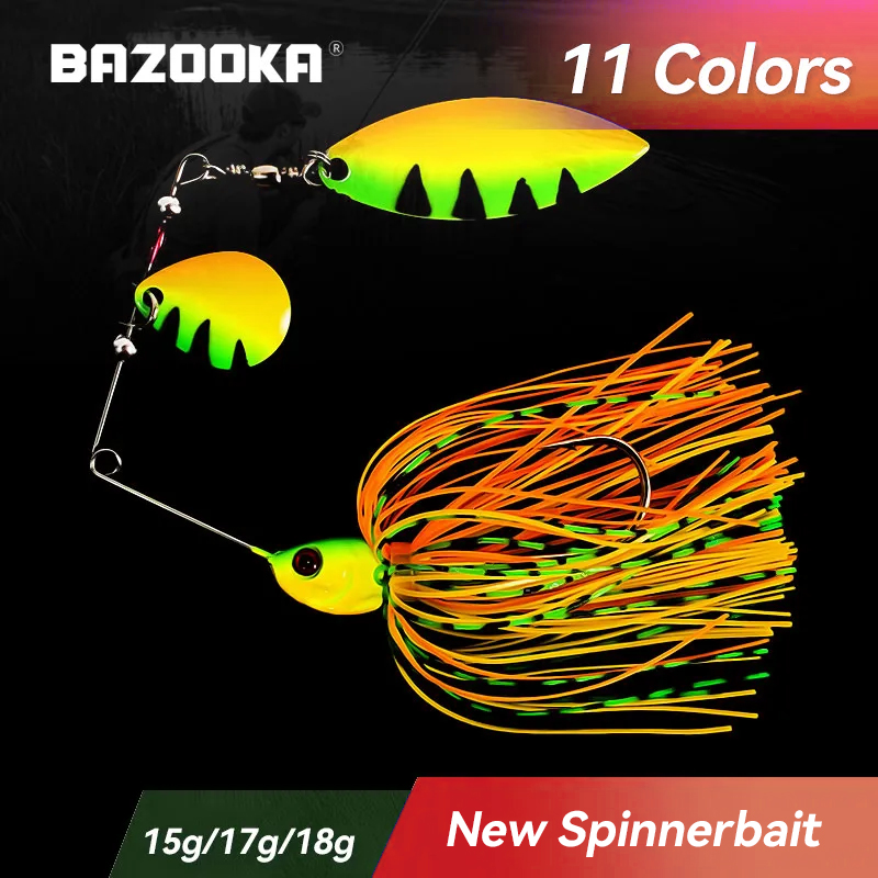 Bazooka 15g 18g Spinnerbait Fi – Fishing Lure Spinnerbait recenzja i cena