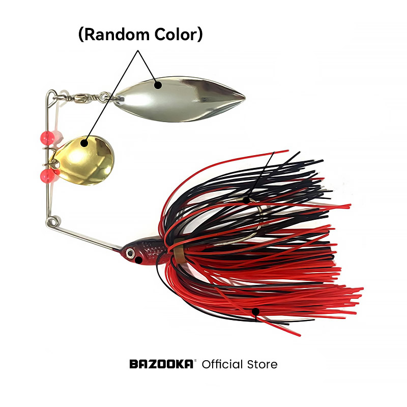 Bazooka 15g 18g Spinnerbait Fi – Fishing Lure Spinnerbait recenzja i cena