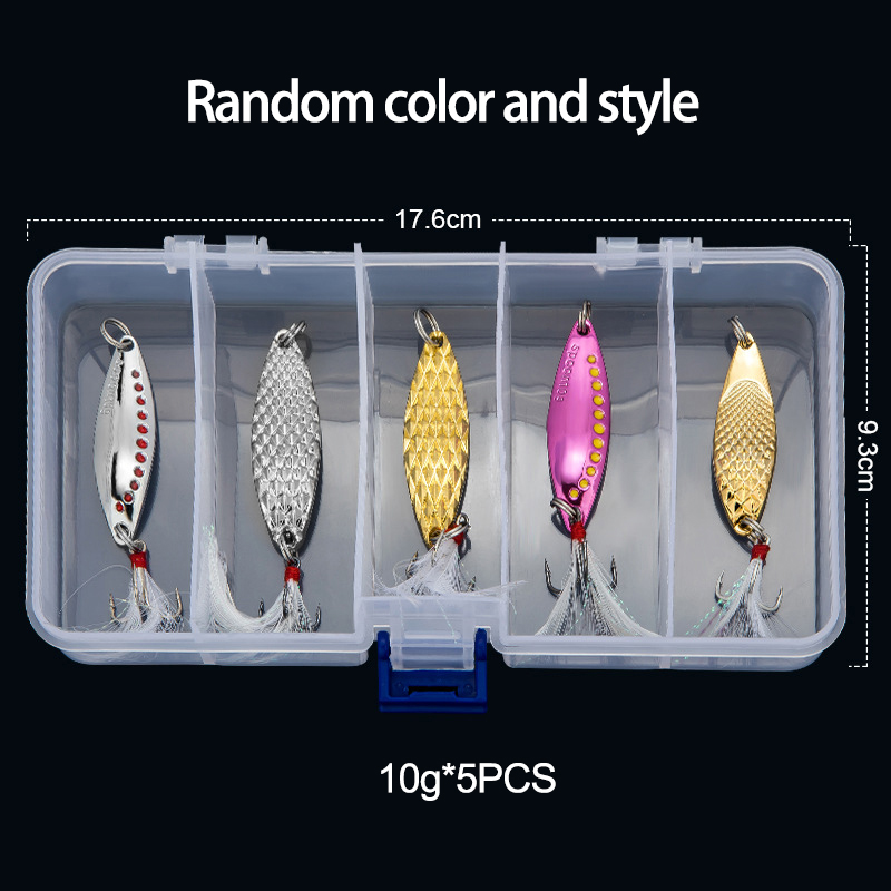 Metalowa łyżka Spinner Fishing – Fishing Lure Spinnerbait recenzja i cena