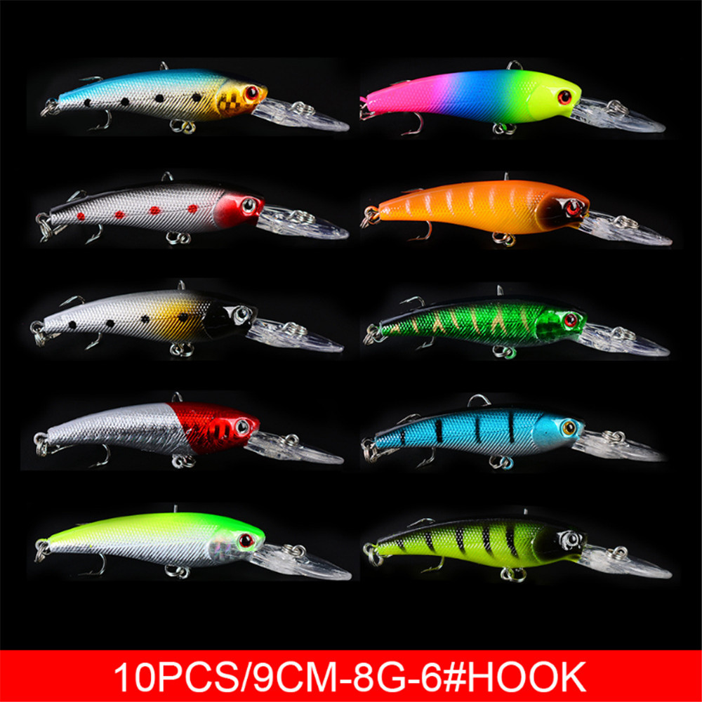 20 sztuk/partia Minnow zestaw  – Fishing Lure Crankbait recenzja i cena