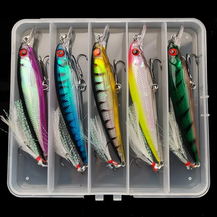 5 sztuk/pudło Laser 3D Eyes Bi – Fishing Lure Box recenzja i cena