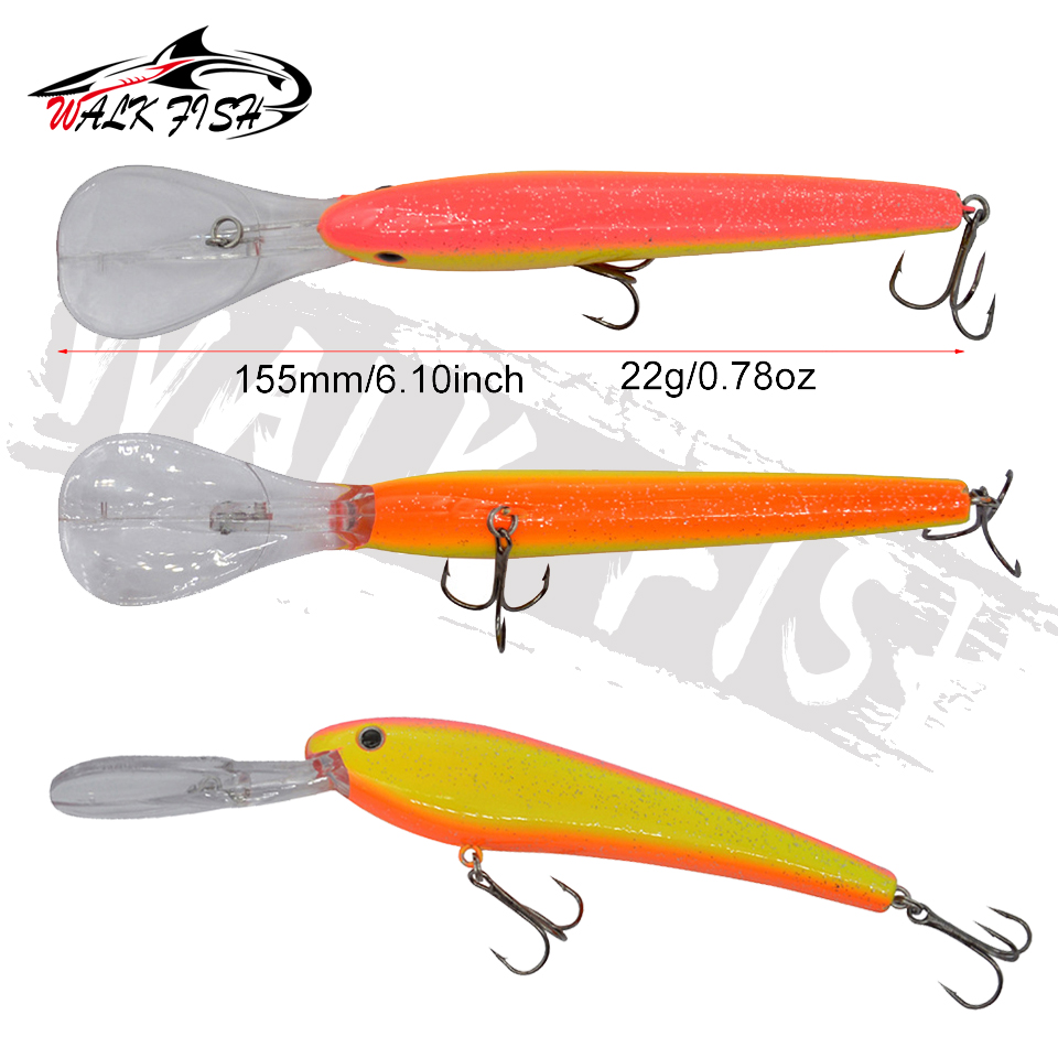 WALK FISH 1 szt. Minnow Fishin – Fishing Lure Crankbait recenzja i cena